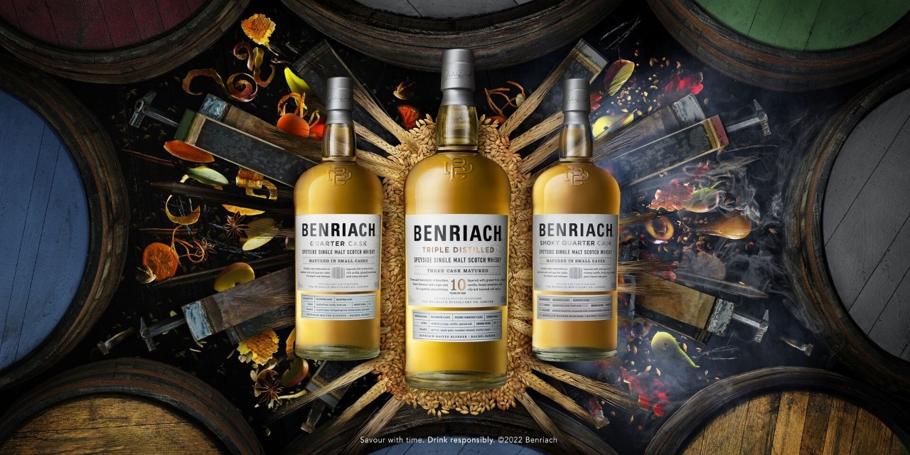 Benriach triple distilled dufry